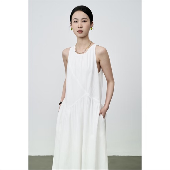 Caremind sleeveless A line Midi dress S - Picture 4 of 9